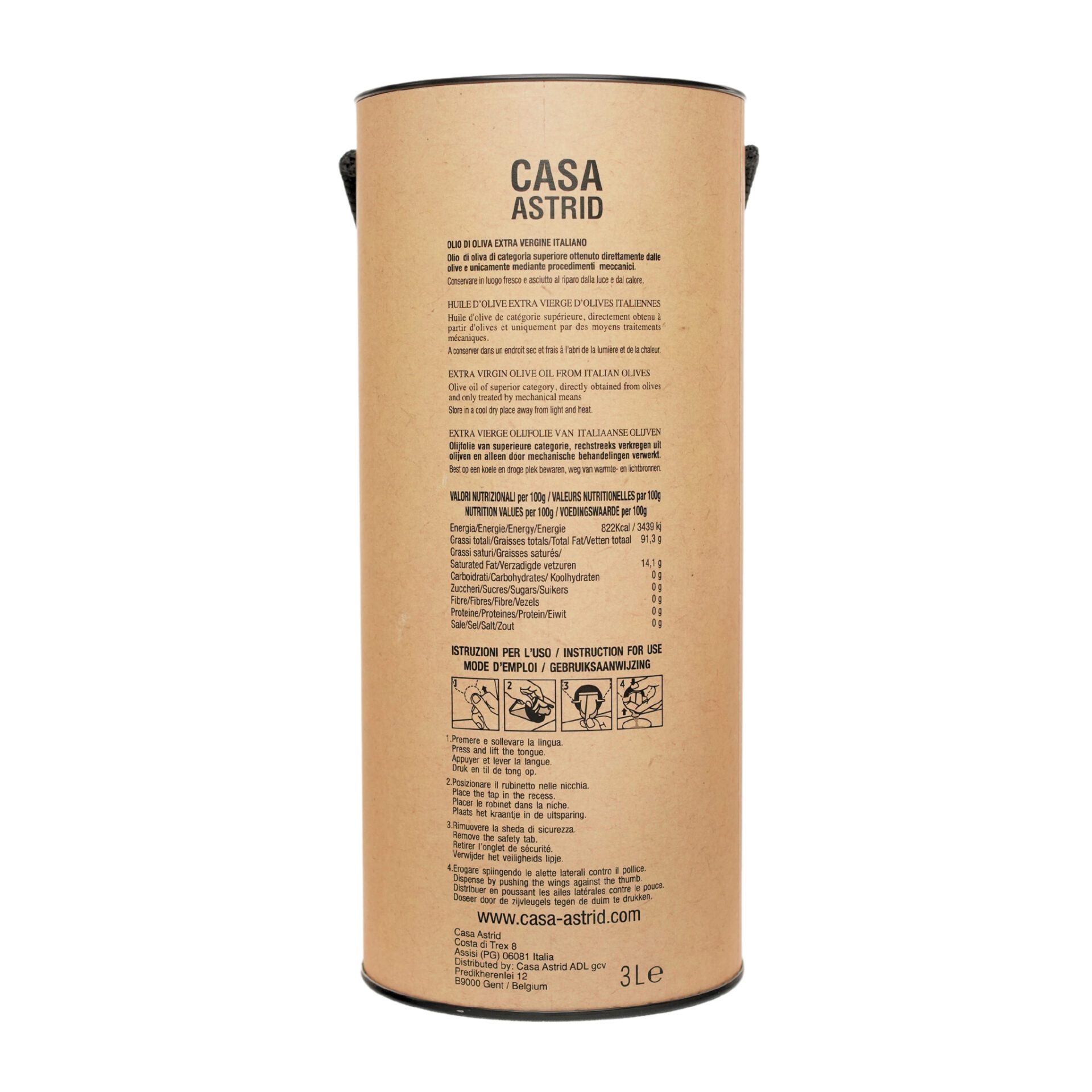 The Tube 3 Liter Extra Virgin — afbeelding 6