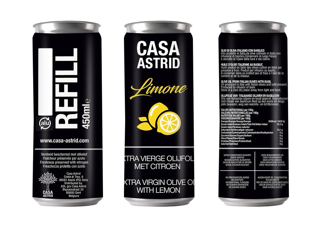 Olijfolie met Citroen 450ml Refill — afbeelding 3