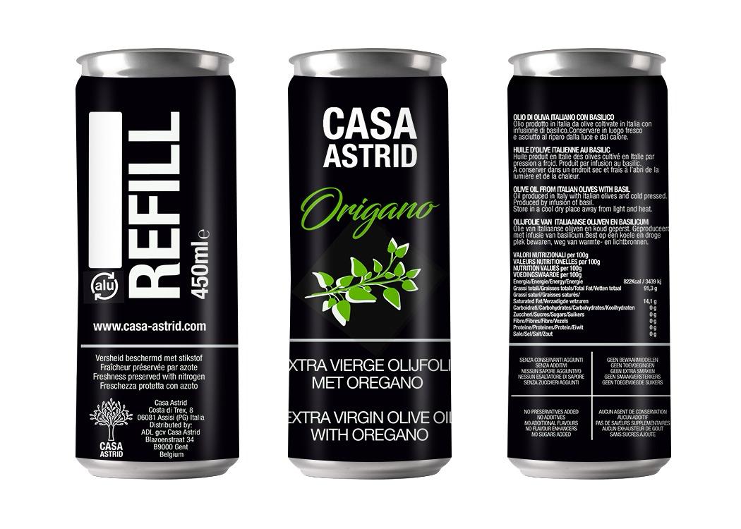 Olijfolie met Oregano 450ml Refill — afbeelding 3